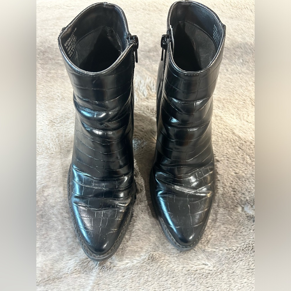 Madden girl klicck snakeskin ankle boot